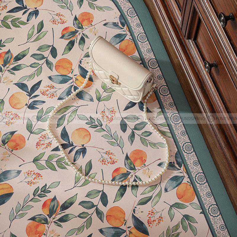 Palodin Floor Mat Vintage PVC Anti-Slip Room Mat Waterproof Door Mat Palodin Floor Mat Vintage PVC Anti-Slip Room Mat Waterproof Door Mat