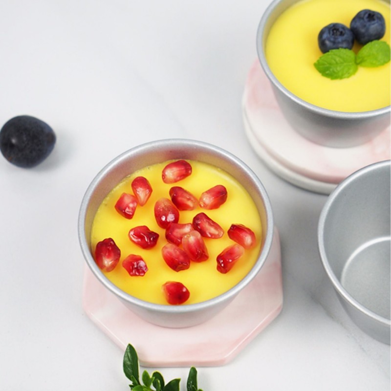 Simple Pudding Cup Muffin Cake Mold Set - 4 Pieces Simple Pudding Cup Muffin Cake Mold Set - 4 Pieces