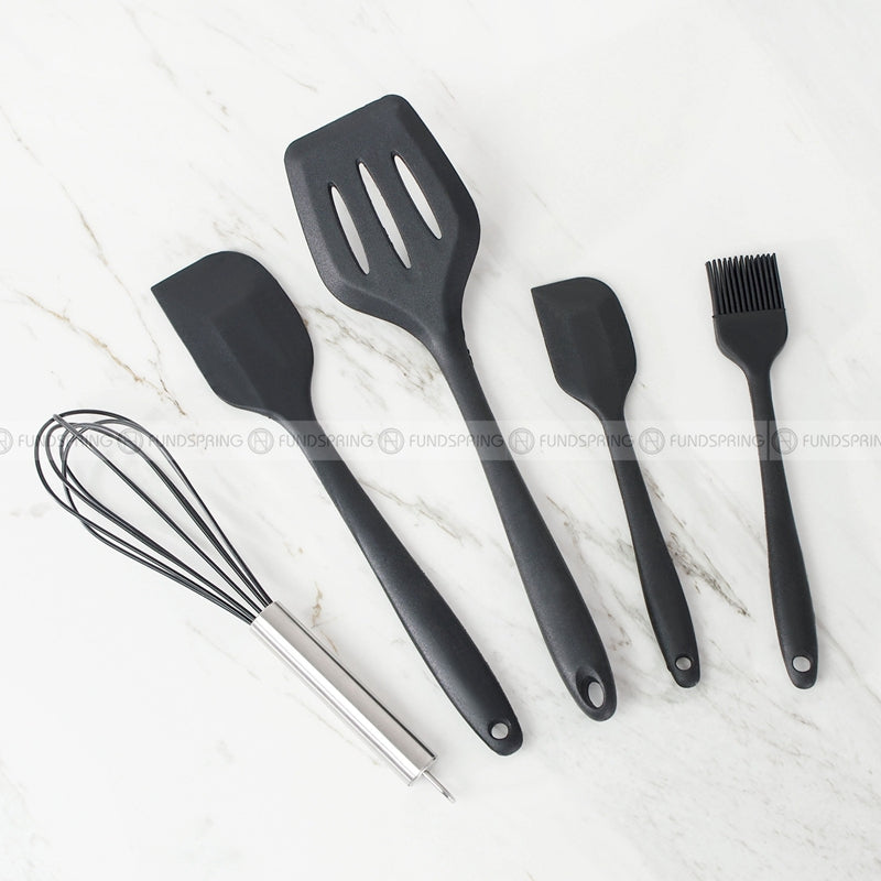 Food Grade Silicone Baking Tool Cream Scraper Mixing Whisk Tunner Food Grade Silicone Baking Tool Cream Scraper Mixing Whisk Tunner