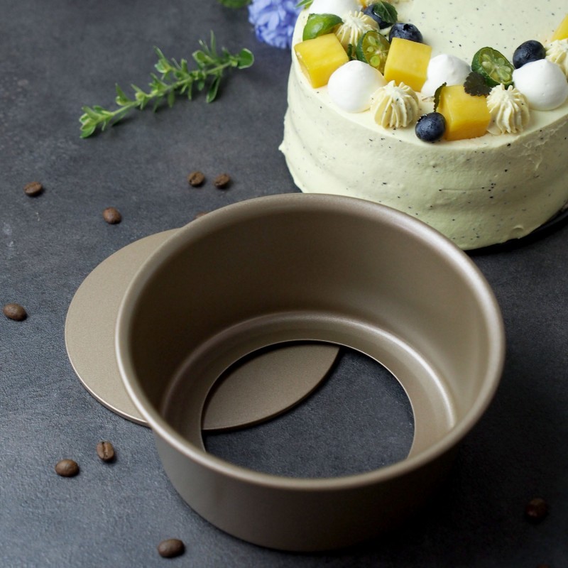Movable Bottom Baking Mold Chiffon Cake Mold Non-stick Baking Tools Movable Bottom Baking Mold Chiffon Cake Mold Non-stick Baking Tools