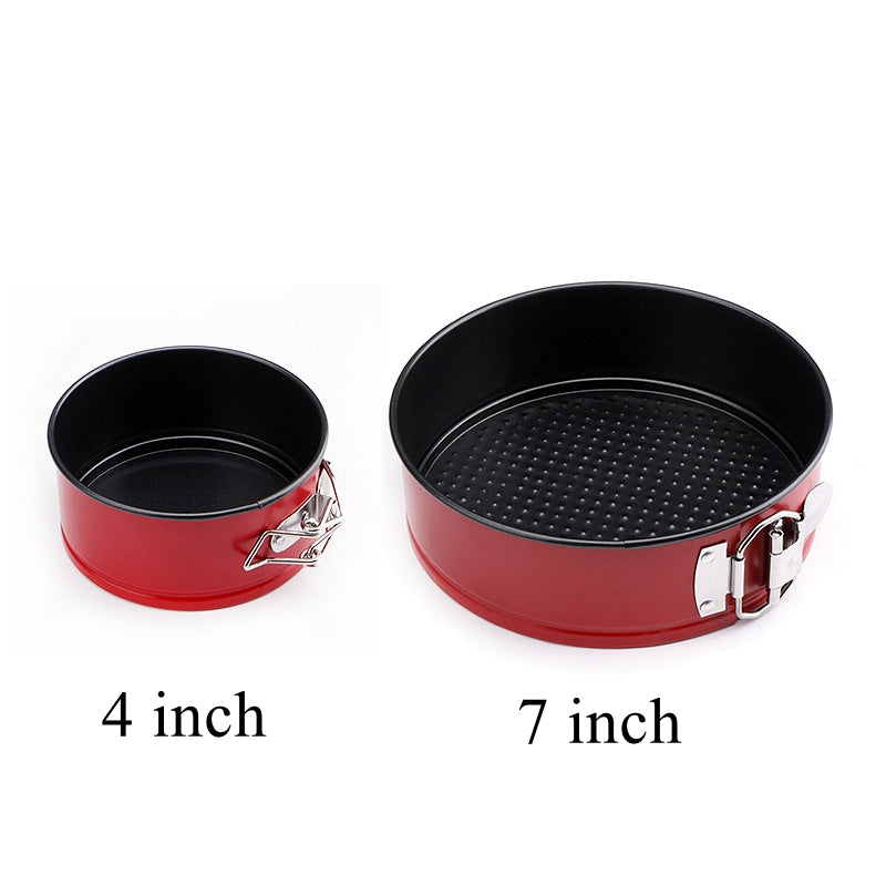 Movable Bottom Baking Tray with Lock Non-stick Cake Baking Mold Movable Bottom Baking Tray with Lock Non-stick Cake Baking Mold