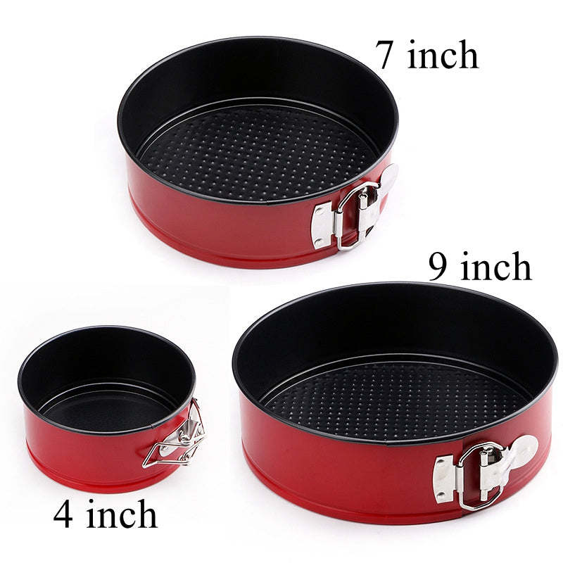 Movable Bottom Baking Tray with Lock Non-stick Cake Baking Mold Movable Bottom Baking Tray with Lock Non-stick Cake Baking Mold