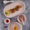Minimalist Dinnerware Set: Solid Color Ceramic Bowls and Plates for Elegant Home Dining Minimalist Dinnerware Set: Solid Color Ceramic Bowls and Plates for Elegant Home Dining