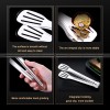 304 Stainless Steel Barbecue Tongs Kitchen Anti-scalding Food Clamp