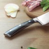 Stainless Steel 8'' Chef's Knife with Japanese-Inspired Design and Ergonomic Wooden Handle Stainless Steel 8'' Chef's Knife with Japanese-Inspired Design and Ergonomic Wooden Handle