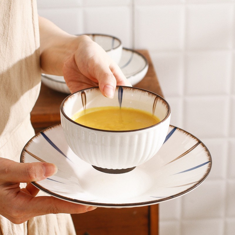 Harmony in Ceramics: Japanese-inspired Dinnerware Set of 20/26 Pieces Harmony in Ceramics: Japanese-inspired Dinnerware Set of 20/26 Pieces