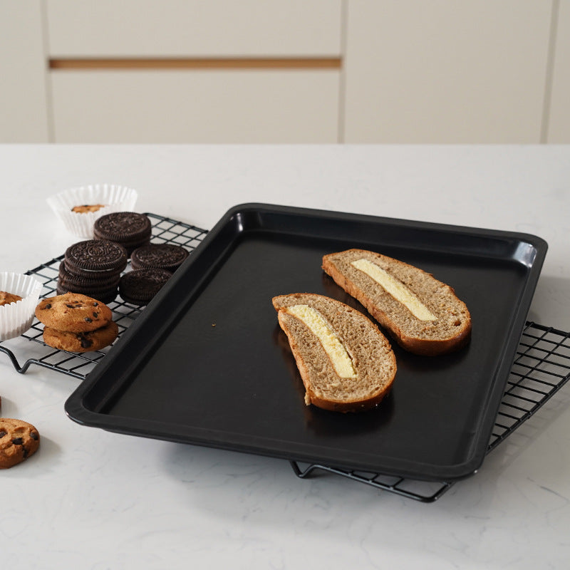 14.5-Inch Large Rectangular Baking Tray Baking Oven Tray Cookie Tray 14.5-Inch Large Rectangular Baking Tray Baking Oven Tray Cookie Tray