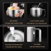 304 Stainless Steel Bowl With Lid Household Insulated Lunch Box 6" 304 Stainless Steel Bowl With Lid Household Insulated Lunch Box 6"