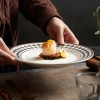Weiss Series Straw Hat Dish Restaurant Dinnerware Shallow Plate Weiss Series Straw Hat Dish Restaurant Dinnerware Shallow Plate