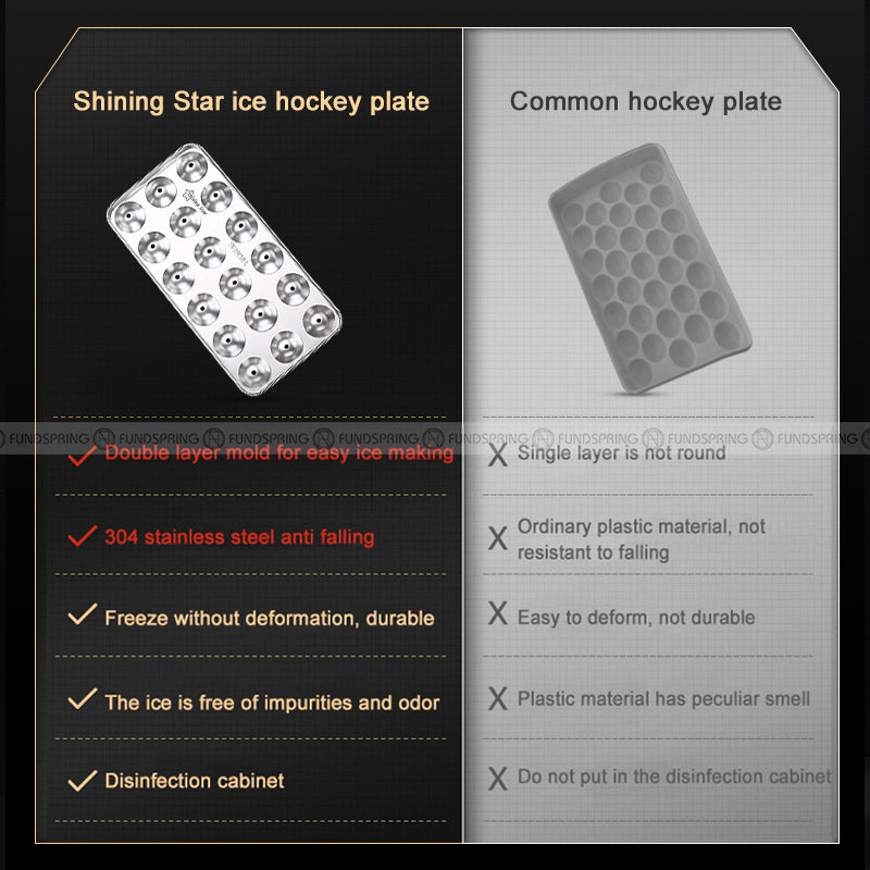 304 Stainless Steel Ice Cube Ice Hockey Mold DIY Ice Box Homemade Ice 304 Stainless Steel Ice Cube Ice Hockey Mold DIY Ice Box Homemade Ice