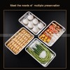 304 Stainless Steel Storage Box Dumpling Plate Fresh-keeping Box 304 Stainless Steel Storage Box Dumpling Plate Fresh-keeping Box
