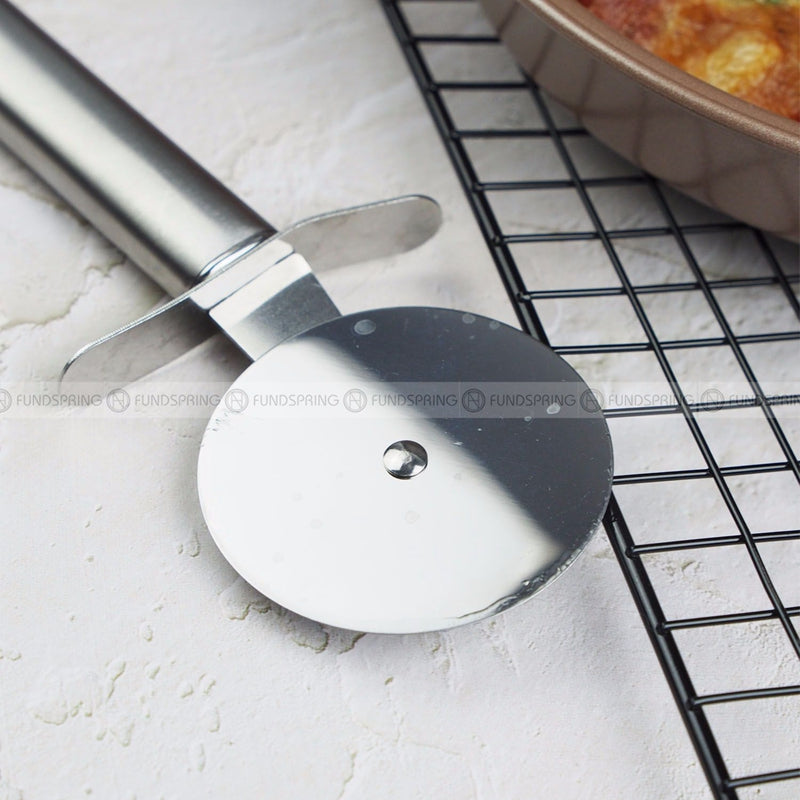 Stainless Steel Pizza Wheel Knife Pizza Chopping Cutter Pizza Hob Stainless Steel Pizza Wheel Knife Pizza Chopping Cutter Pizza Hob