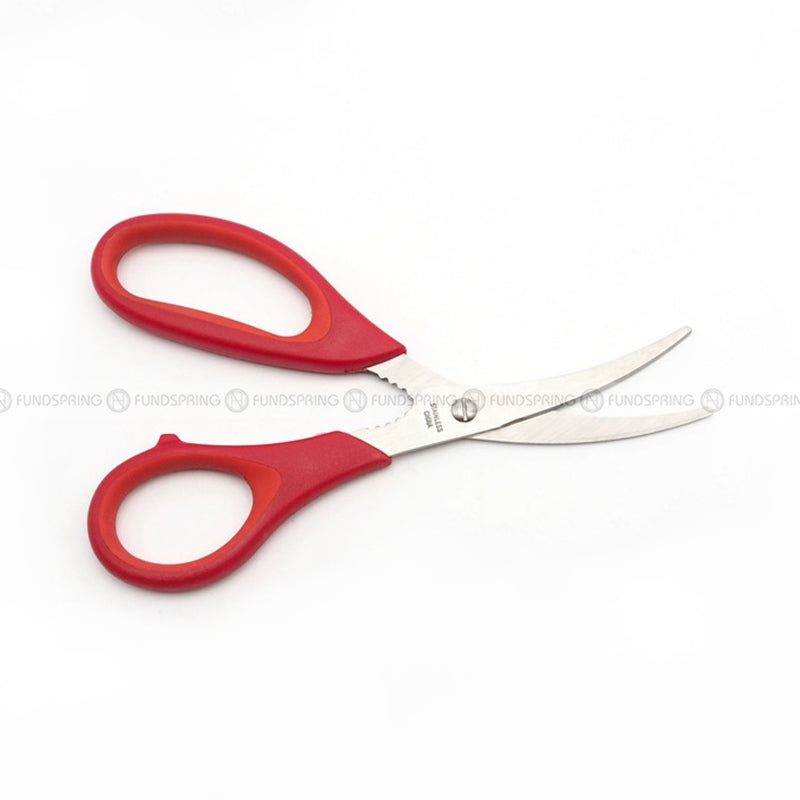 X-Chef Seafood Scissors - Non-slip Kitchen Aid Scissors for Shrimp Peeling X-Chef Seafood Scissors - Non-slip Kitchen Aid Scissors for Shrimp Peeling