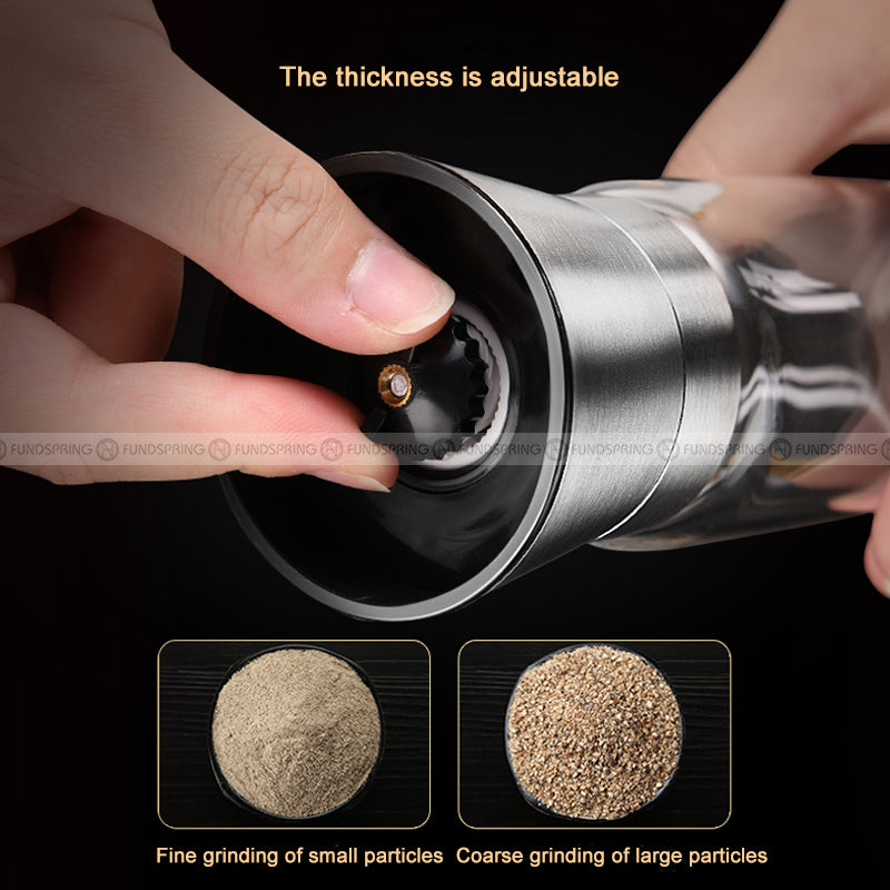 Borosilicate Glass Bottle Pepper And Salt Mills Seasoning Bottle Borosilicate Glass Bottle Pepper And Salt Mills Seasoning Bottle