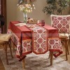 Janissa Table Runner New Year Decoration Christmas Red Table Cover Janissa Table Runner New Year Decoration Christmas Red Table Cover