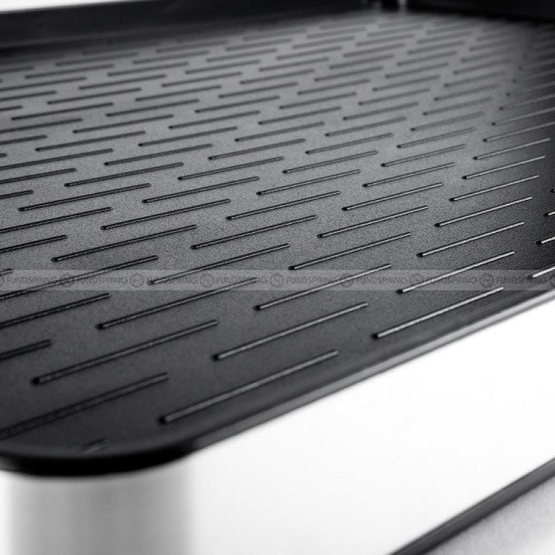 Stainless Steel Tea Coffee Tray Serving Tray Square/Rectangular Tray Stainless Steel Tea Coffee Tray Serving Tray Square/Rectangular Tray