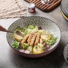 Nordic Minimalist Dinnerware Ceramic Basin Large Deep Soup Bowl 11.5''