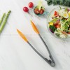 Versatile 12-Inch Orange Silicone Food Clip – Barbecue, Meat, Bread, Steak Tongs Versatile 12-Inch Orange Silicone Food Clip – Barbecue, Meat, Bread, Steak Tongs