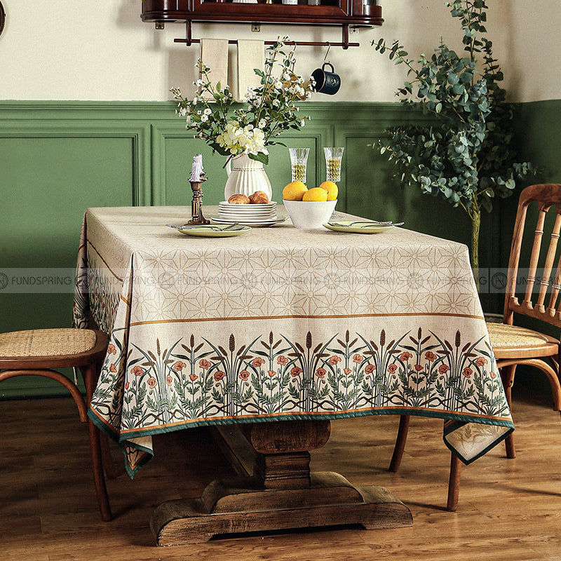 Cutillo Tablecloth Cotton Linen Table Cloth Waterproof Desk Cover Cutillo Tablecloth Cotton Linen Table Cloth Waterproof Desk Cover
