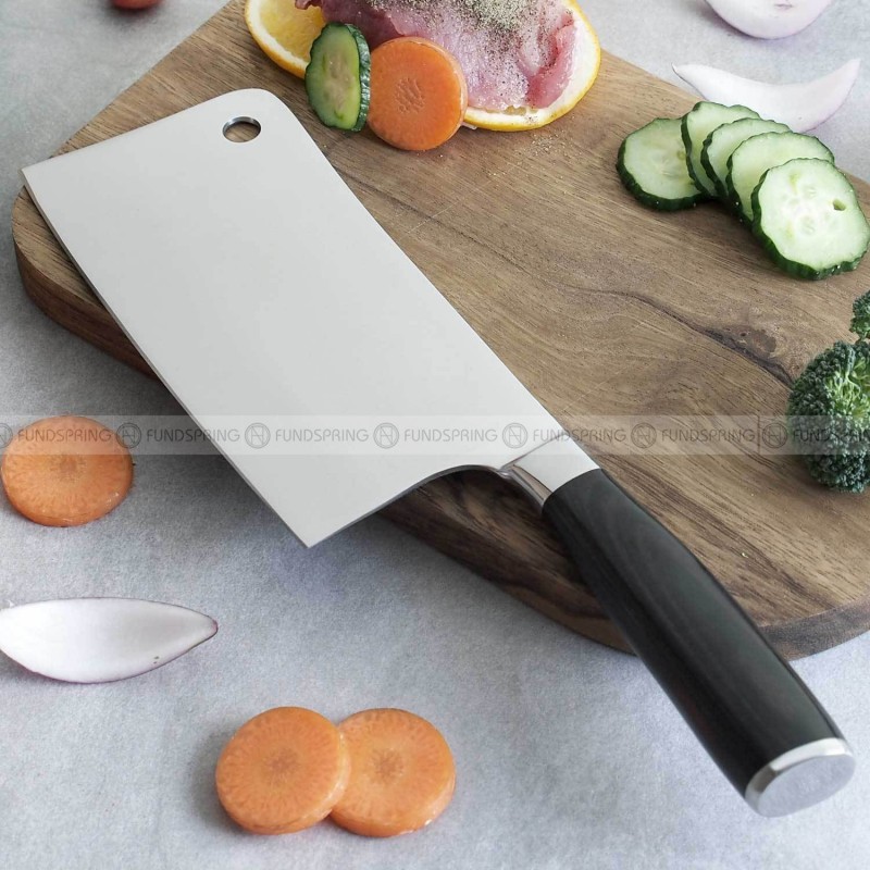 High Carbon Stainless Steel Chopping Knife Cleaver Kitchen Knife 7-Inch High Carbon Stainless Steel Chopping Knife Cleaver Kitchen Knife 7-Inch