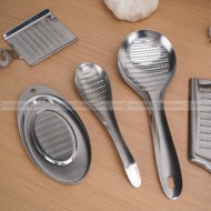 Thicken Stainless Steel Ginger Garlic Grinder Kitchen Grinding Tool Thicken Stainless Steel Ginger Garlic Grinder Kitchen Grinding Tool