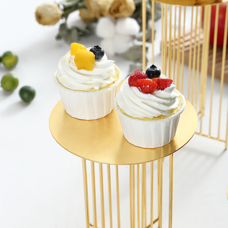 European Creative Snack Cake Stand for Hotel Catering and Home Dessert Presentation European Creative Snack Cake Stand for Hotel Catering and Home Dessert Presentation