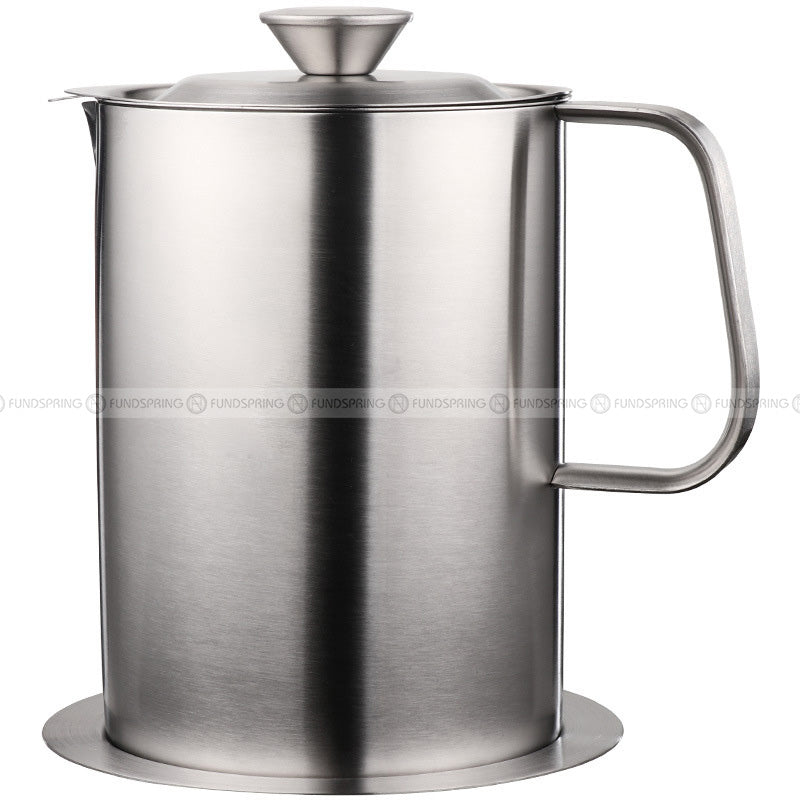304 Stainless Steel Oil Filter Pot Filter Leak-proof Oil Pot 304 Stainless Steel Oil Filter Pot Filter Leak-proof Oil Pot