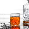 Wine Set Transparent Wine Glass Whisky Bottle And Tumbler Set of 7 Wine Set Transparent Wine Glass Whisky Bottle And Tumbler Set of 7
