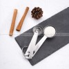 Baking Scale Measure Spoon Stainless Steel Round Measuring Spoon Set of 9 Baking Scale Measure Spoon Stainless Steel Round Measuring Spoon Set of 9