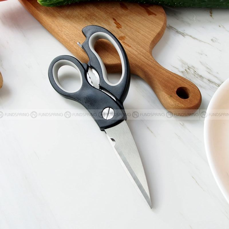 Thickened Kitchen Multi-function Scissors Non-slip Handle Shears Thickened Kitchen Multi-function Scissors Non-slip Handle Shears