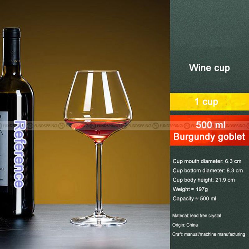 Burgundy Glass Red Wine Glass Diamond Wine Glass Goblet Burgundy Glass Red Wine Glass Diamond Wine Glass Goblet