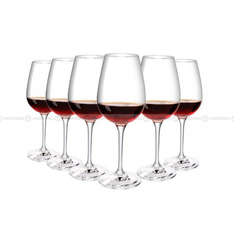 U-shaped Crystal Glass Decanter Set Bordeaux Stemware One-time Molding Wine Glass U-shaped Crystal Glass Decanter Set Bordeaux Stemware One-time Molding Wine Glass