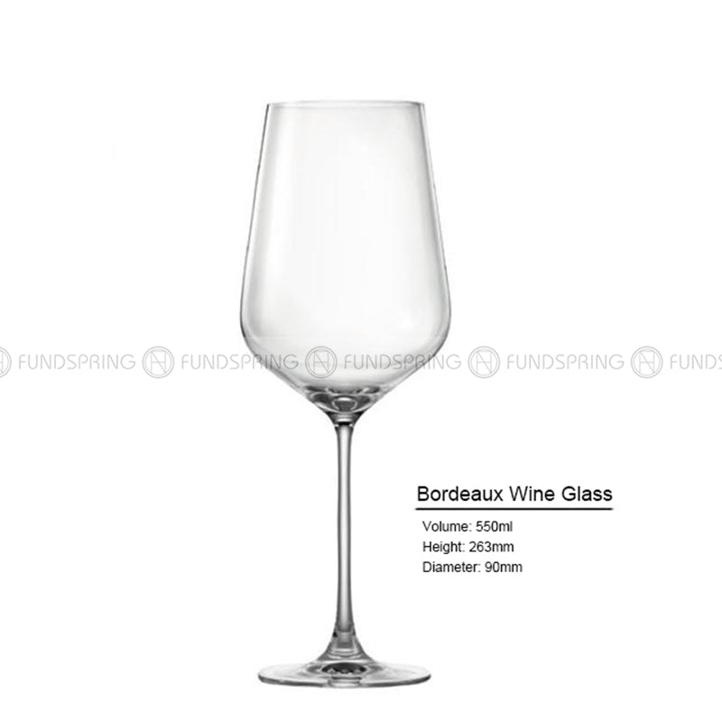 Intergrated Shaped Bordeaux Crystal Red Wine Stemware Intergrated Shaped Bordeaux Crystal Red Wine Stemware