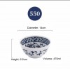 Japanese Blue and White Ceramic Bowl Underglazed 5.5" Bowl Set of 4 Japanese Blue and White Ceramic Bowl Underglazed 5.5" Bowl Set of 4