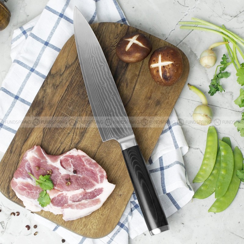 Japanese Sashimi Slicing Knife Vegetable Chopping Knife 8-Inch Japanese Sashimi Slicing Knife Vegetable Chopping Knife 8-Inch