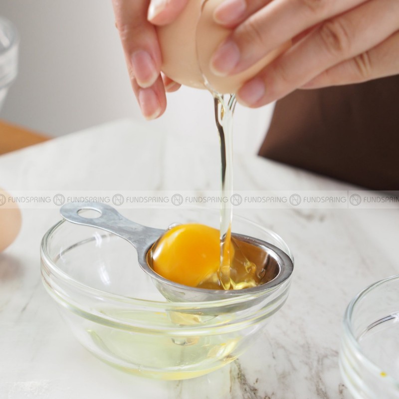 Kitchen Egg Tool Egg Liquid Filter 304 Stainless Steel Egg Separator