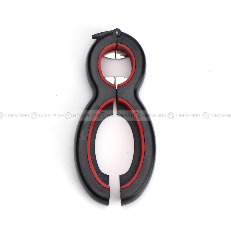 Versatile 6-in-1 Can and Bottle Opener Combo: Creative Multifunctional Tool Versatile 6-in-1 Can and Bottle Opener Combo: Creative Multifunctional Tool