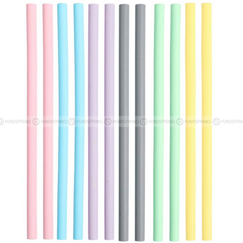 Food Grade Recyclable Silicone Straw Set Collapsible Drinking Tool Food Grade Recyclable Silicone Straw Set Collapsible Drinking Tool