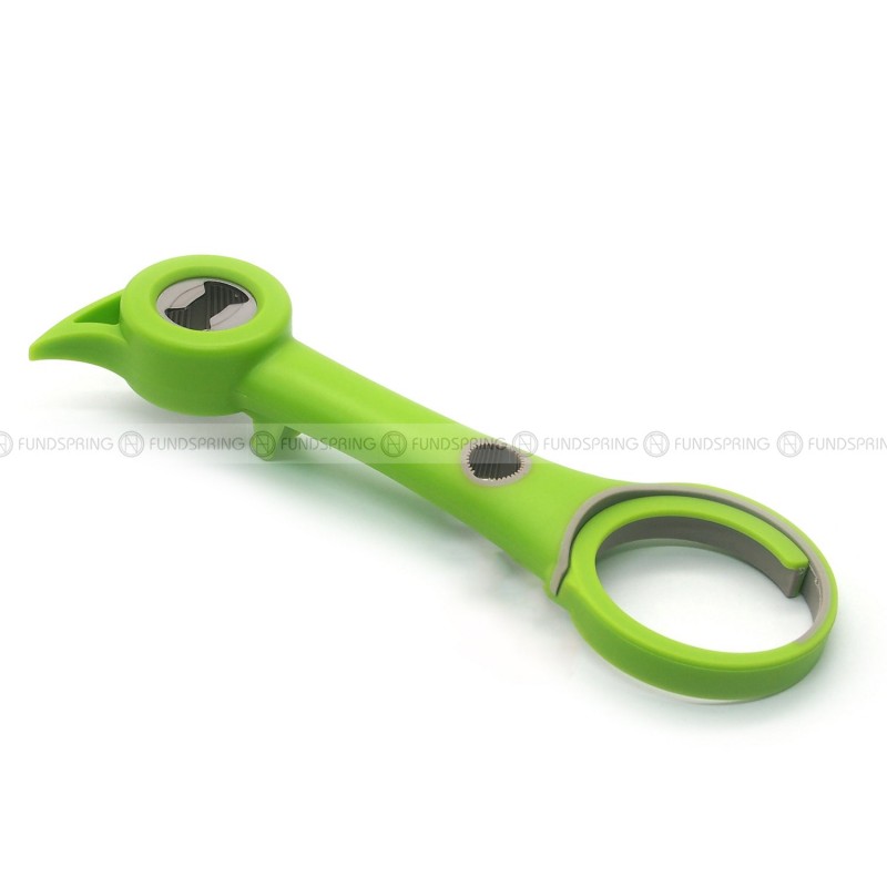 6-In-1 Multi Function Can/Bottle Opener Non-slip Jar Opener 6-In-1 Multi Function Can/Bottle Opener Non-slip Jar Opener