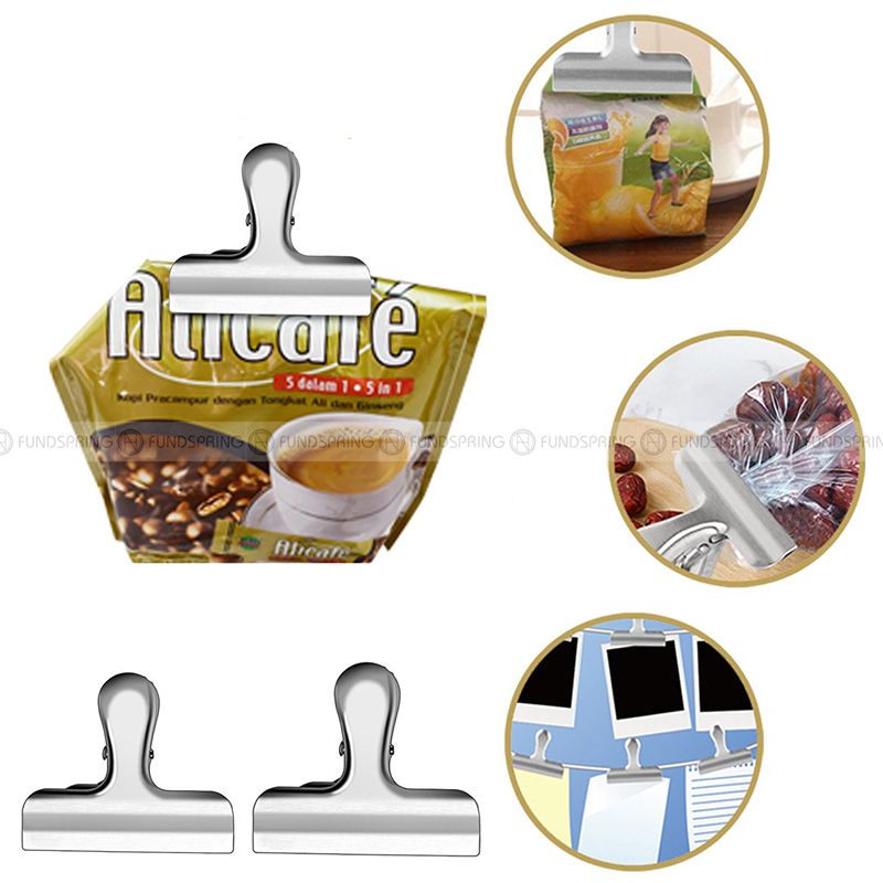Stainless Steel Sealing Clip Versatile Preservation Sealing Device Stainless Steel Sealing Clip Versatile Preservation Sealing Device