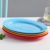 Nordic Ceramic Dinnerware Oval Plate Porcelain Colors Dishes 12" Nordic Ceramic Dinnerware Oval Plate Porcelain Colors Dishes 12"