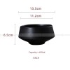 Ceramic Frosted Bowl Creative High-footed Bowl Personalized Bowl