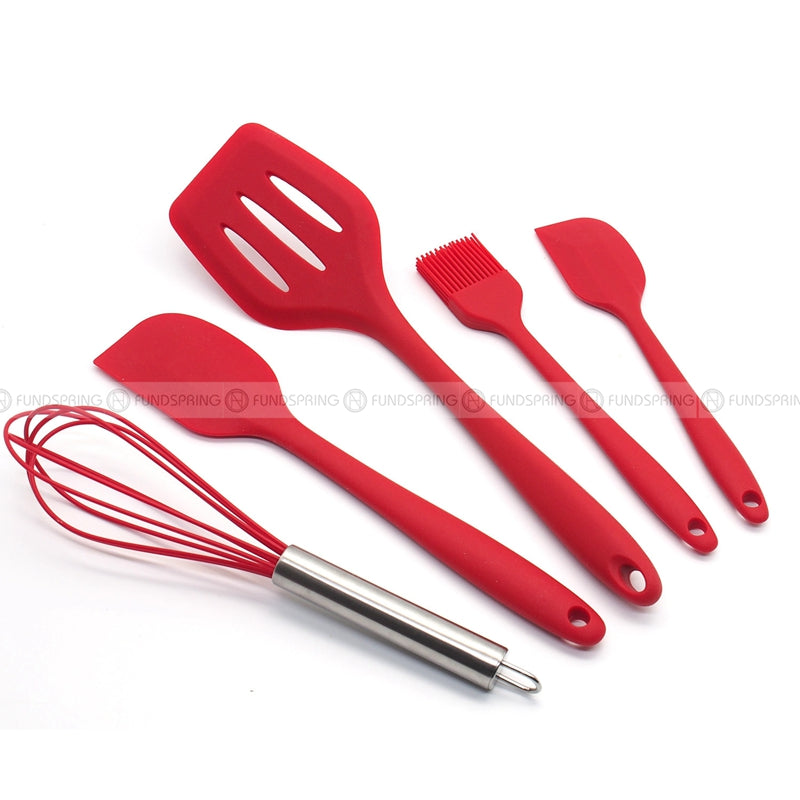 Food Grade Silicone Baking Tool Cream Scraper Mixing Whisk Tunner Food Grade Silicone Baking Tool Cream Scraper Mixing Whisk Tunner
