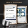 304 Stainless Steel Bowl With Lid Household Insulated Lunch Box 6" 304 Stainless Steel Bowl With Lid Household Insulated Lunch Box 6"