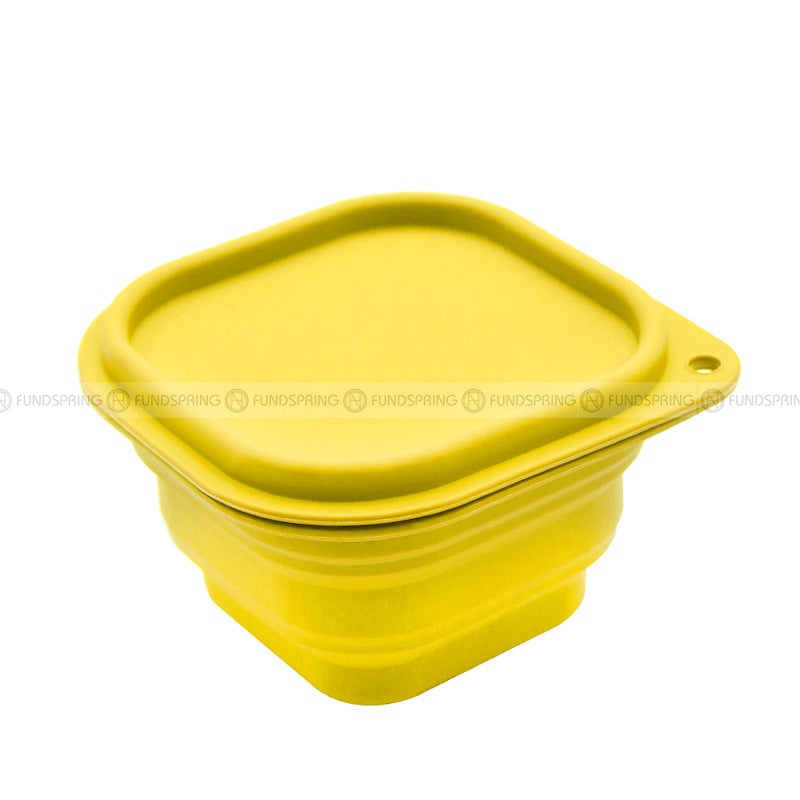 Collapsible Silicone Lunch Bowl: On-the-Go Convenience in a Snap Collapsible Silicone Lunch Bowl: On-the-Go Convenience in a Snap
