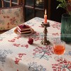 Villa Maria Tablecloth Cotton Linen Fabric Country Pastoral Desk Cover Villa Maria Tablecloth Cotton Linen Fabric Country Pastoral Desk Cover