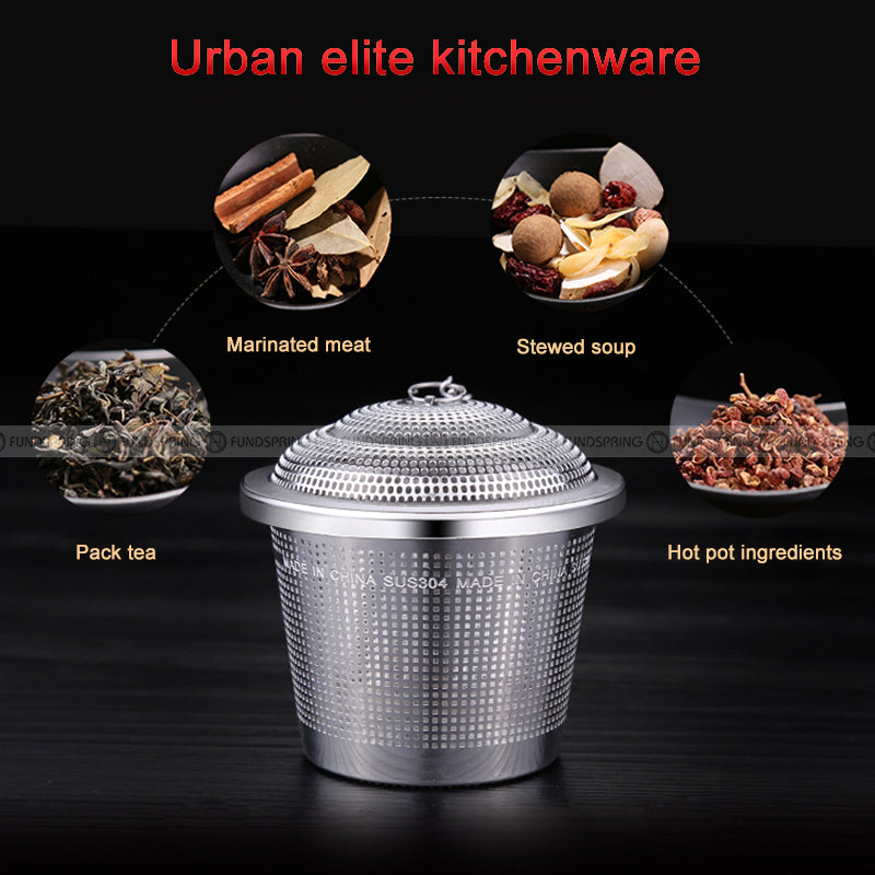 Tea Infuser Ball Stainless Steel Filter Mesh Spice Box Tea Infuser Ball Stainless Steel Filter Mesh Spice Box