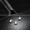 Uncoated Non-Stick Iron Skillet Wok Cast Iron Frying Pan Without Cover Uncoated Non-Stick Iron Skillet Wok Cast Iron Frying Pan Without Cover