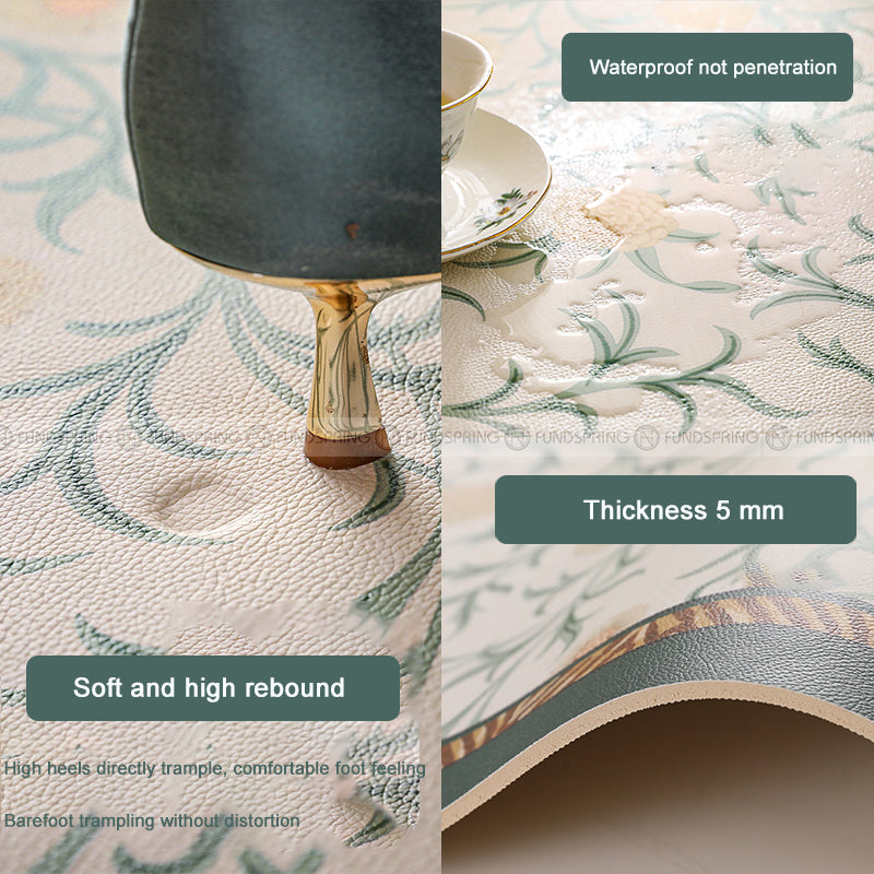 Botticelli Floor Mat PVC Anti-slip Mat Vintage Door Mat Carpet Botticelli Floor Mat PVC Anti-slip Mat Vintage Door Mat Carpet