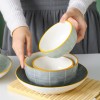 Japanese Phnom Penh Collection: Exquisite 18-Piece Ceramic Dinnerware Set Japanese Phnom Penh Collection: Exquisite 18-Piece Ceramic Dinnerware Set